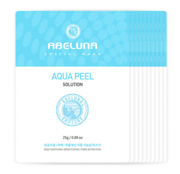 Abeluna aqua-peel mask packs 10